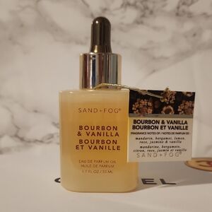 Sand + Fog - Bourbon & Vanilla 50 ml Perfume Oil Dropper